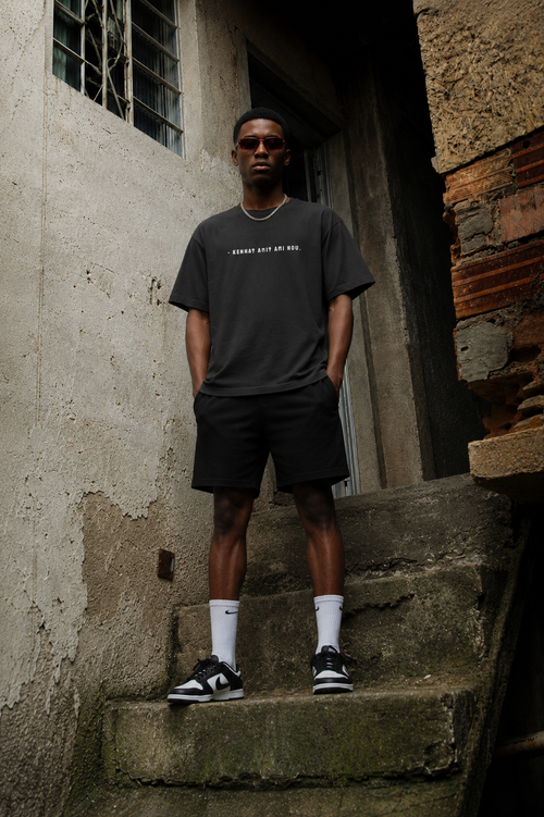 #KENHA AMI AMI NOU - Unisex Oversized faded t-shirt