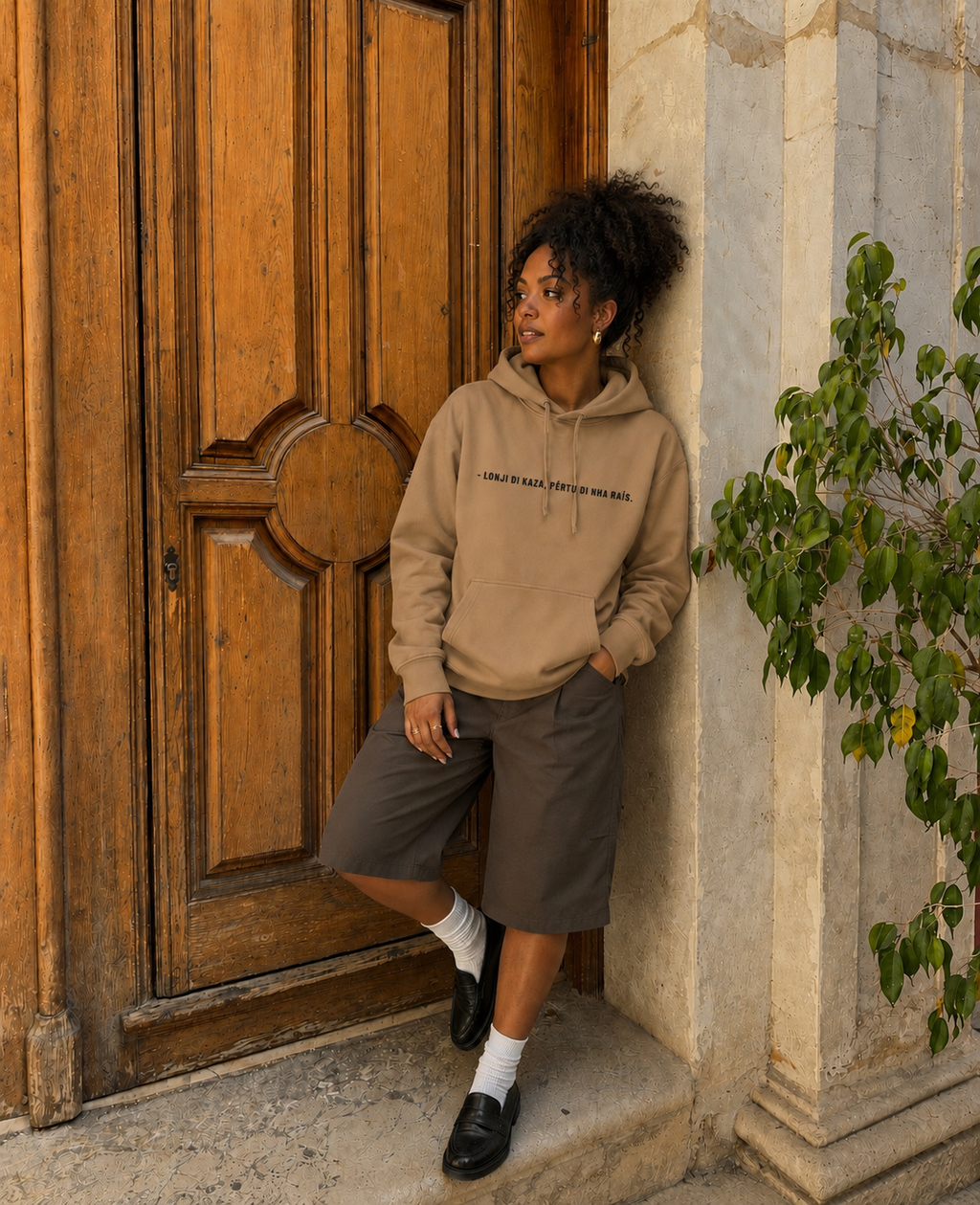 #LONJI DI KAZA PERTU DI NHA RAIS - Unisex Hoodie