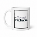 #CORAGI FITCHADU - White glossy mug