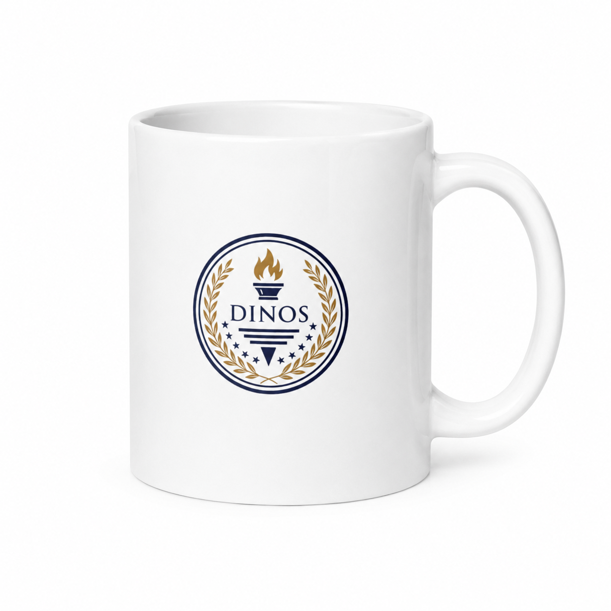 #KU BRIU KU TUDU - White glossy mug