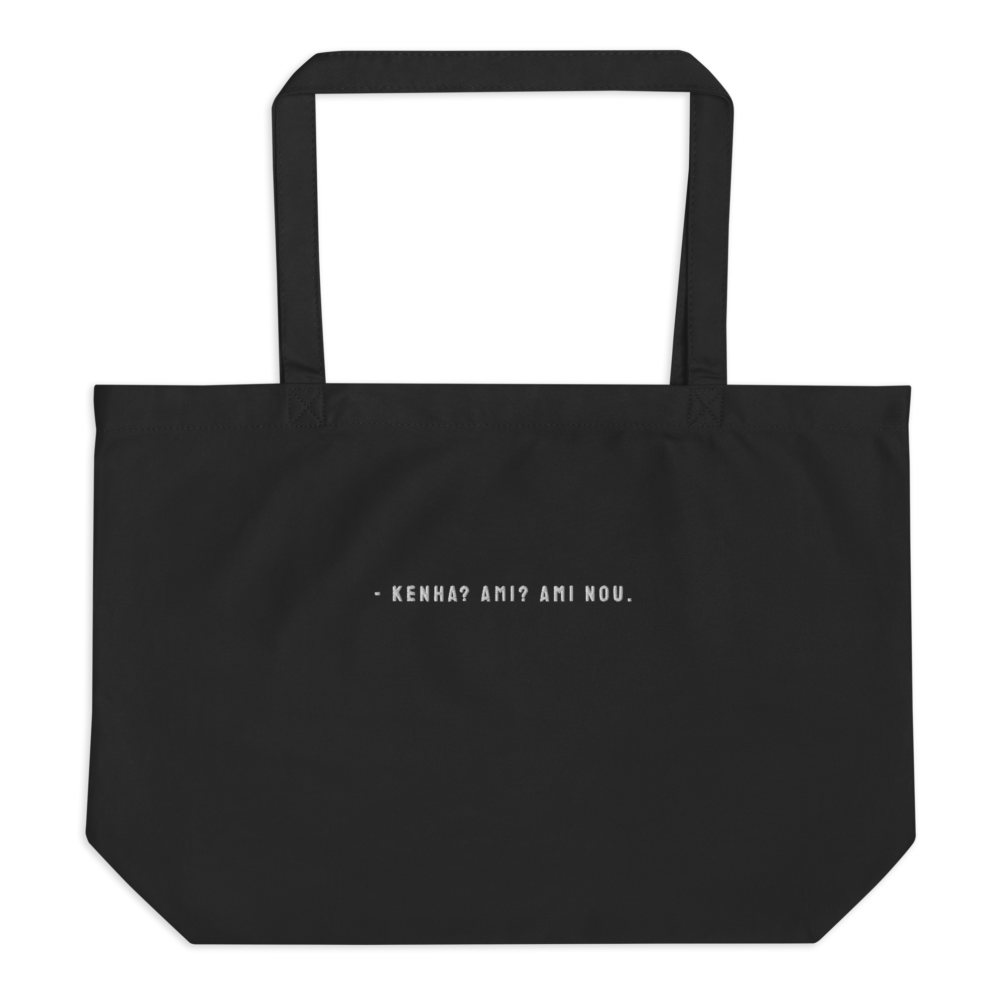 #KENHA AMI AMI NOU - Large organic tote bag