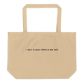 #LONJI DI KAZA PERTU DI NHA RAIS - Large organic tote bag