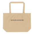 #TUDU TEN SE ORA TUDU TEN SE TENPU - Large organic tote bag